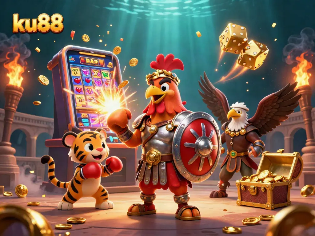 Experience thrilling slots at ku88 with exciting jackpots and colorful game elements!